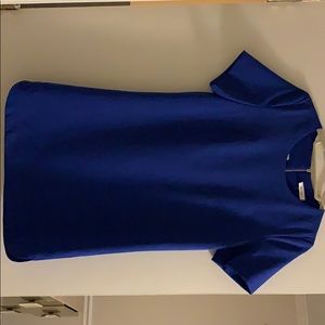 Blue mini dress